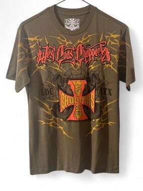 West Coast Choppers LBC Graphic T-Shirt Size Men’s Small